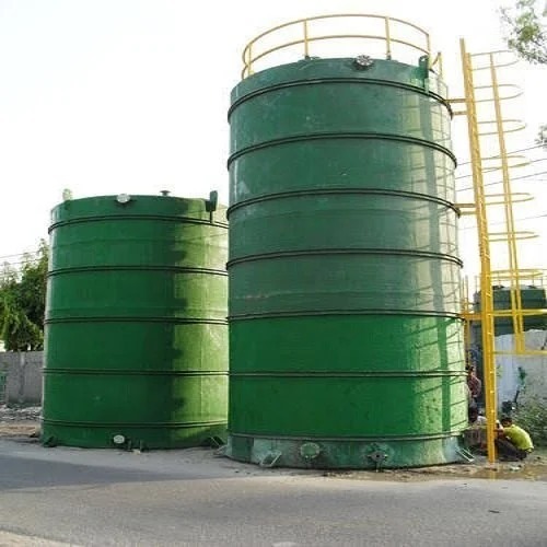 FRP Tank - FRP Material, Various Sizes and Shapes Available, Custom Color Options | Ideal for Industrial Applications