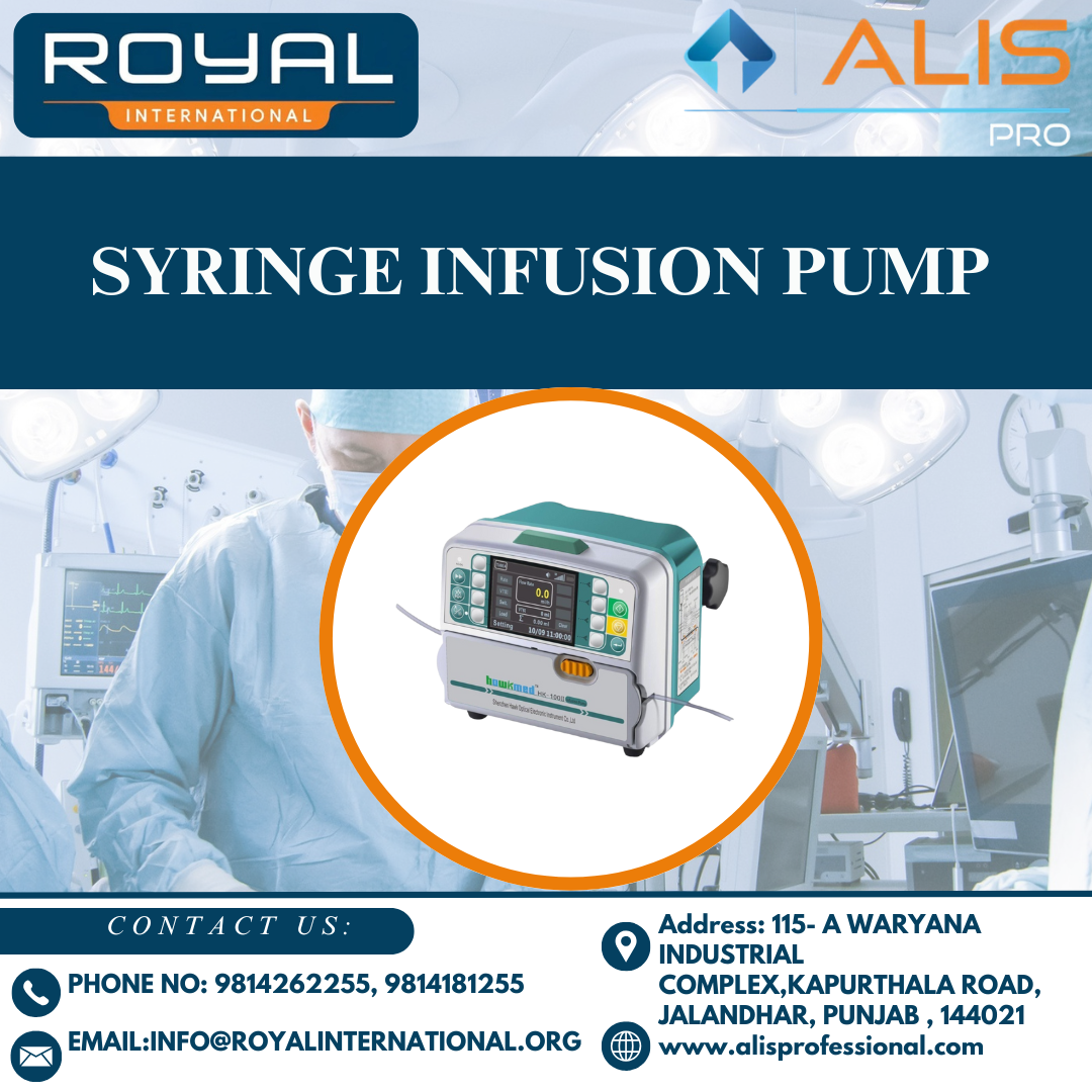 Syringe Infusion Pump - Plastic And Metal, Compact Size, Green And White Color, 220v Voltage | Precise Infusion Control, Rechargeable Lithium Battery, Low Power Consumption, Lcd Screen Display, Automatic Operation, Portable Design