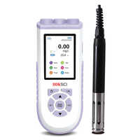 Digital Portable Conductivity Meter - High-quality Plastic, Standard Size, White Color | Digital Power Supply, Accurate Readings Up To 199.9 Ms/cm
