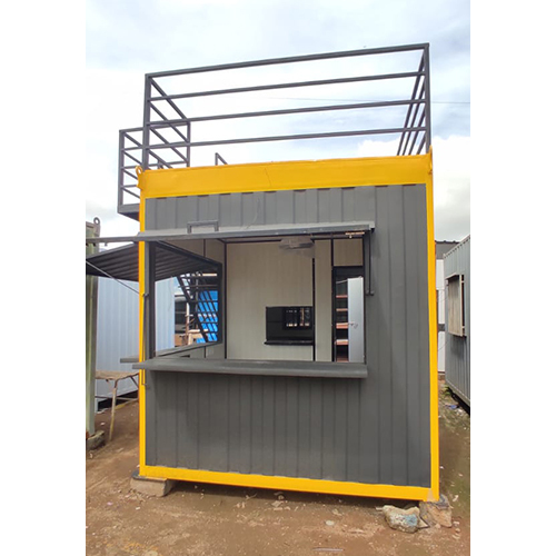 Portable Tea Shop Cabin With Terrace