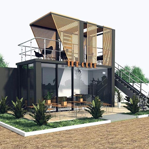 Restaurant Design Portable Cabin