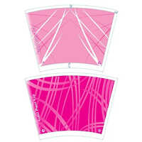 650 Ml Paper Cup Blank - High-quality Paper, 650ml Capacity, Multicolor Printed Design, Matte Finish, Ideal For Quick Cleanup Events - Easy To Use