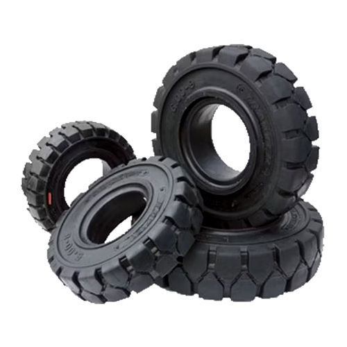 Forklift Solid Tyre - Color: As Per Availability