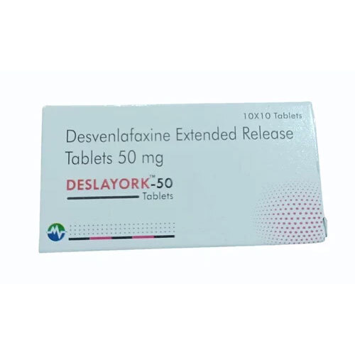50Mg Desvenlafaxine Extended Release Tablets