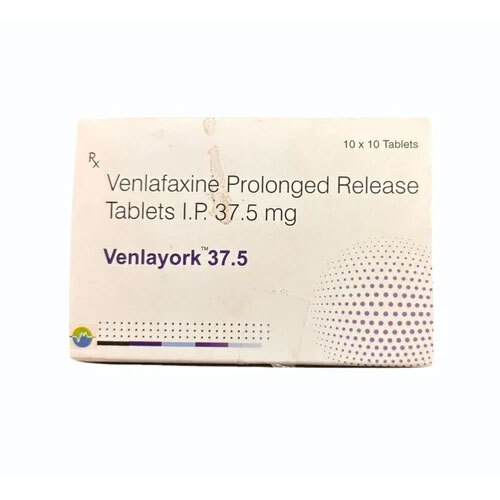 37.5Mg Venlafaxine Prolonged Release Tablets Ip - Drug Type: General Medicines