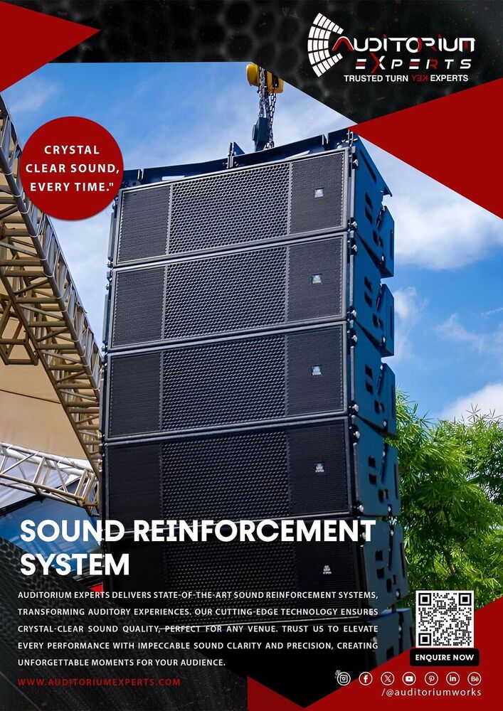 Sound Reinforcement System - Tailored Audio Solutions , Custom Design And Installation, Cutting-edge Technology, Expert Acoustic Engineering, Professional Live Sound Mixing