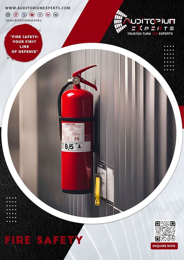 Fire Safety Solutions - Comprehensive Protection for Theaters and Auditoriums | Expert Compliance, Readiness, and Peace of Mind