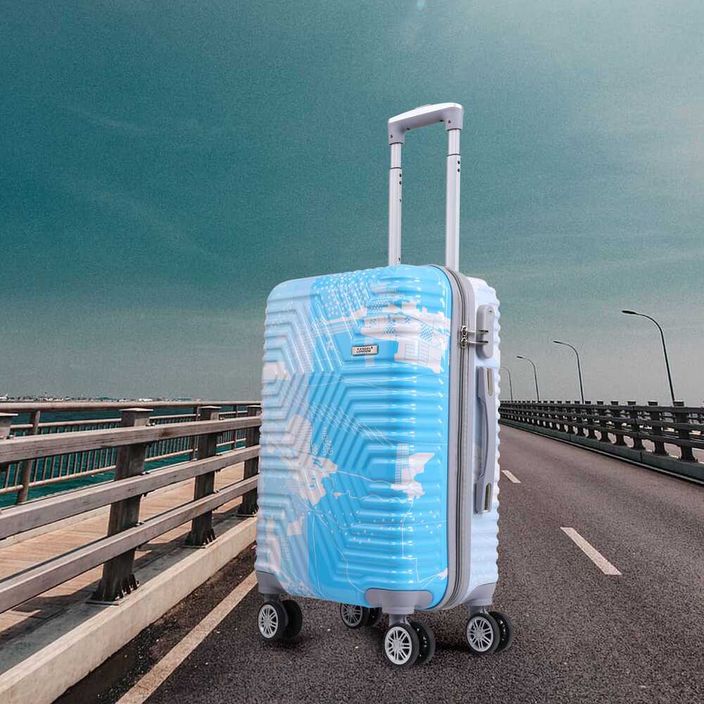 20inch Fly Blue kandel London Printed Suit Case