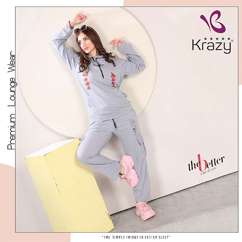 Krazy Light Grey Co-ord Set
