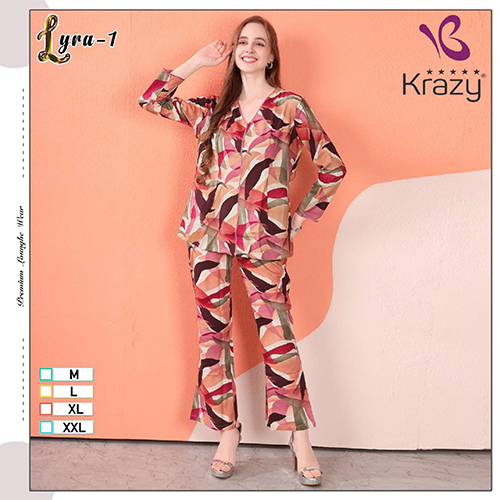 Krazy Lyra-1 Stylish Co-ord Set
