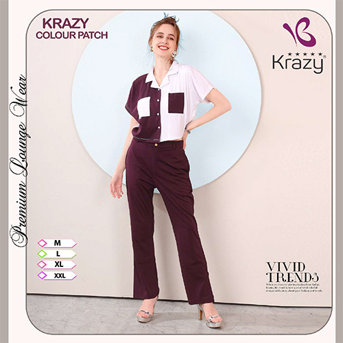 Krazy Colour Patch Co-ord Set - High-Quality Cotton, Sizes S to XL, Available in Vibrant Colours, Washable, All-Season Ethnic Chic