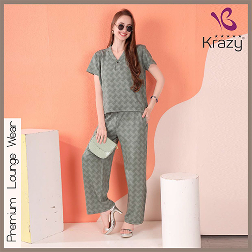 Krazy Solid Women Co-ord Set