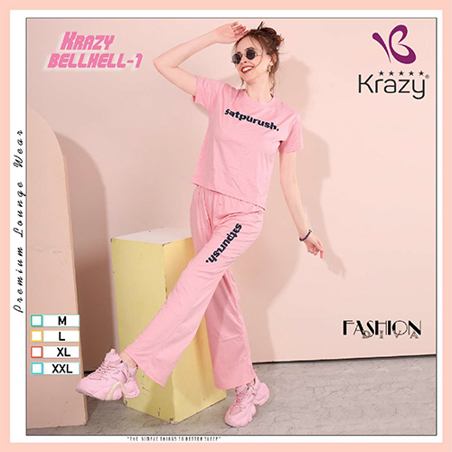 Krazy Ladies Casual Wear Co-ord Set