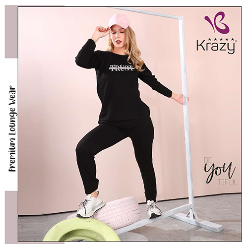 Krazy Black Ladies Co-ord Set