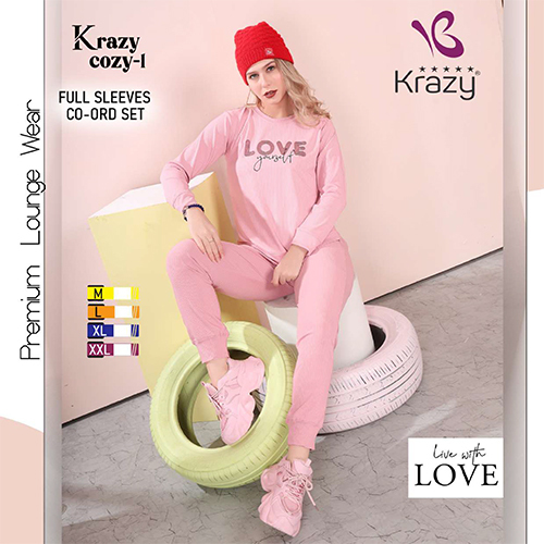 Krazy Polycotton Full Sleeve Co-ord Set