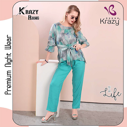 Krazy Premium Printed Co-ord Set