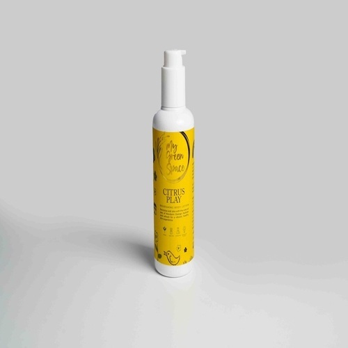 Citrus Play Baby Body Lotion - Color: Yellow Bottle