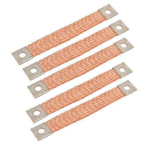Copper Braided Flexible - Shape: Rectangular