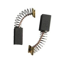 Carbon Brush - Steel Construction, Cylindrical Shape, Black Color | Ideal For Industrial Applications