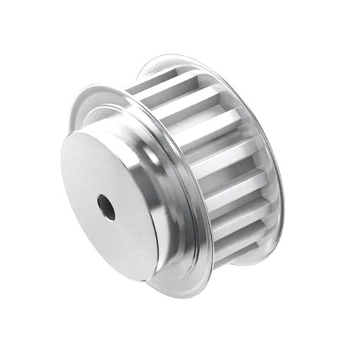 Industrial Timing Pulley - Color: Silver