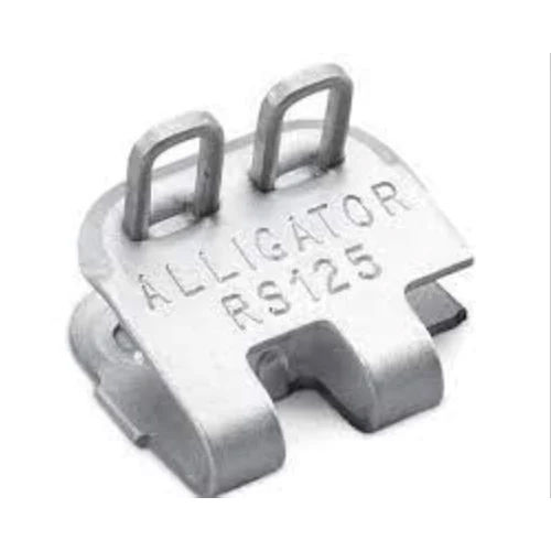 Alligator Staple Fastener Conveyor Belt Joint System - Color: Silver