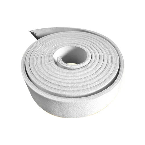 White Polyester Real Endless Belt - Material: Polyster