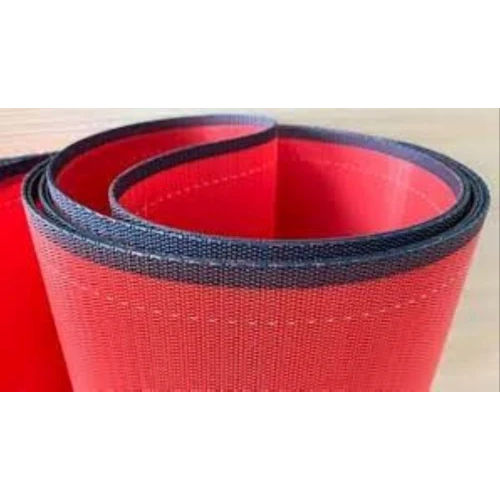 Melt Blown Fabric Conveyor Belt - Color: Red