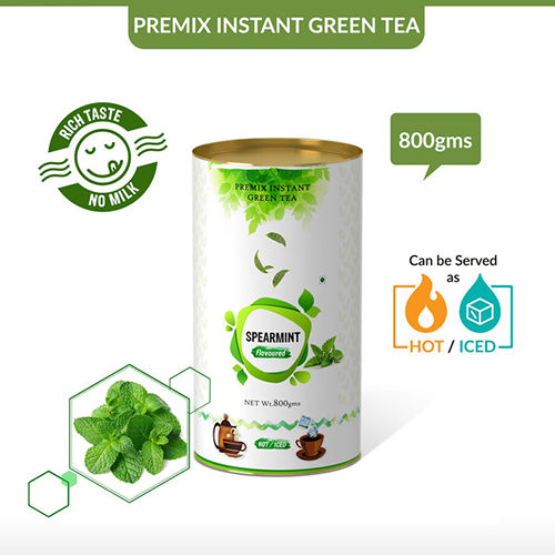 Spearmint Flavored Instant Green Tea - Grade: Industrial