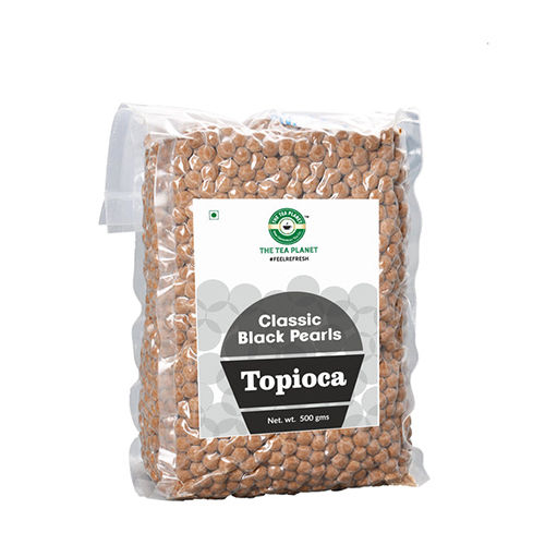 500G Classic Black Tapioca Pearls Boba - Packaging: Bag