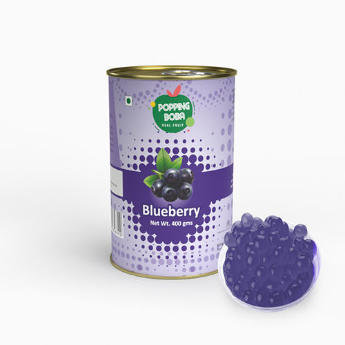 400G Blueberry Popping Boba - Alcohol Content (%): Na