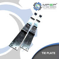 Railway Tie  Plate - Color: Black