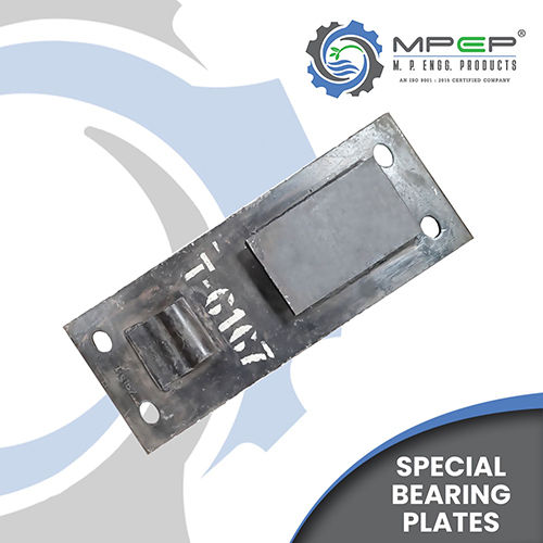 Special Bearing Plate - Color: Black