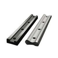 Railway Track Fish Plates - Color: Silver