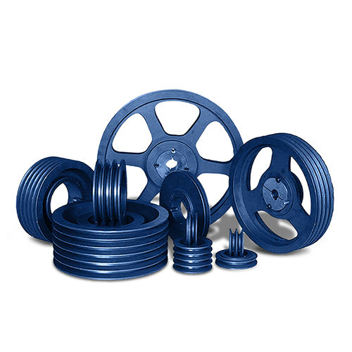 Industrial Pulleys - Color: Blue