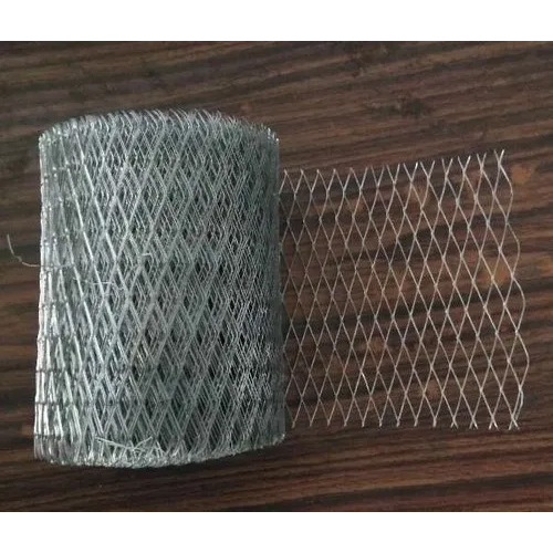6 Inch GI Plaster Wire Mesh - Galvanized Iron, 6"x20 Meters, Silver Coated, Welded Mesh with Diamond Holes for Enhanced Strength and Durability