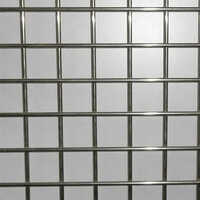 Stainless Steel Welded Wire Mesh - 10-15 Gauge, 0.5-2 Inch Hole Size | Silver Square Hole, Galvanized Surface Treatment, Corrosion Resistant