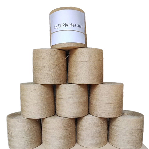 16-1 Ply Hessian Sacking Yarn - Attributes: Eco-Friendly
