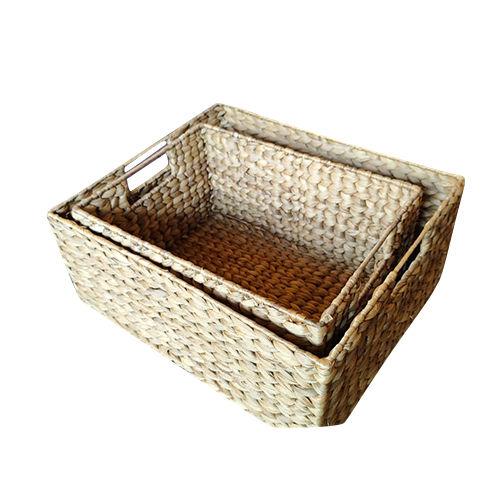 Rectangular Storage Basket - Color: Natural