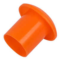 Orange Pvc Rebar Cap - 40mm Size, Orange Color | Waterproof Coating, Smooth Surface For Reliable Protection Against Corrosion And Damage