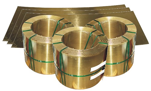 Brass Flat Bars - Color: Golden