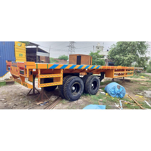 Flat Bed Trailer - Material: Iron