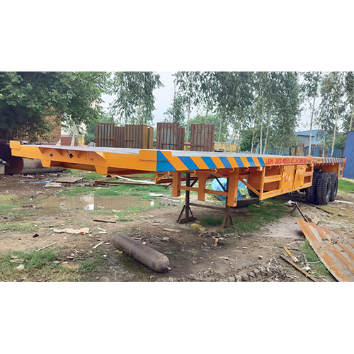 Flat Bed Trailer - Material: Iron
