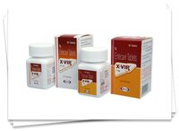 X Vir Entecavir Tablet - Entecavir Monohydrate 0.5 Mg, White Oval, Pharmaceutical Grade | Antiviral For Chronic Hepatitis B, Blister Pack Of 30 Tablets