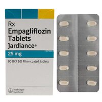 Jardiance Tablet 25 Mg - Oval Yellow Tablet, Empagliflozin 25 Mg | Sglt2 Inhibitor, Glycemic Control In Type 2 Diabetes