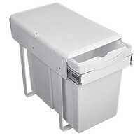 Pull Out Waste Bin Plastic Double With Telescopic Sliders - Assembly: Carpenter Assembly