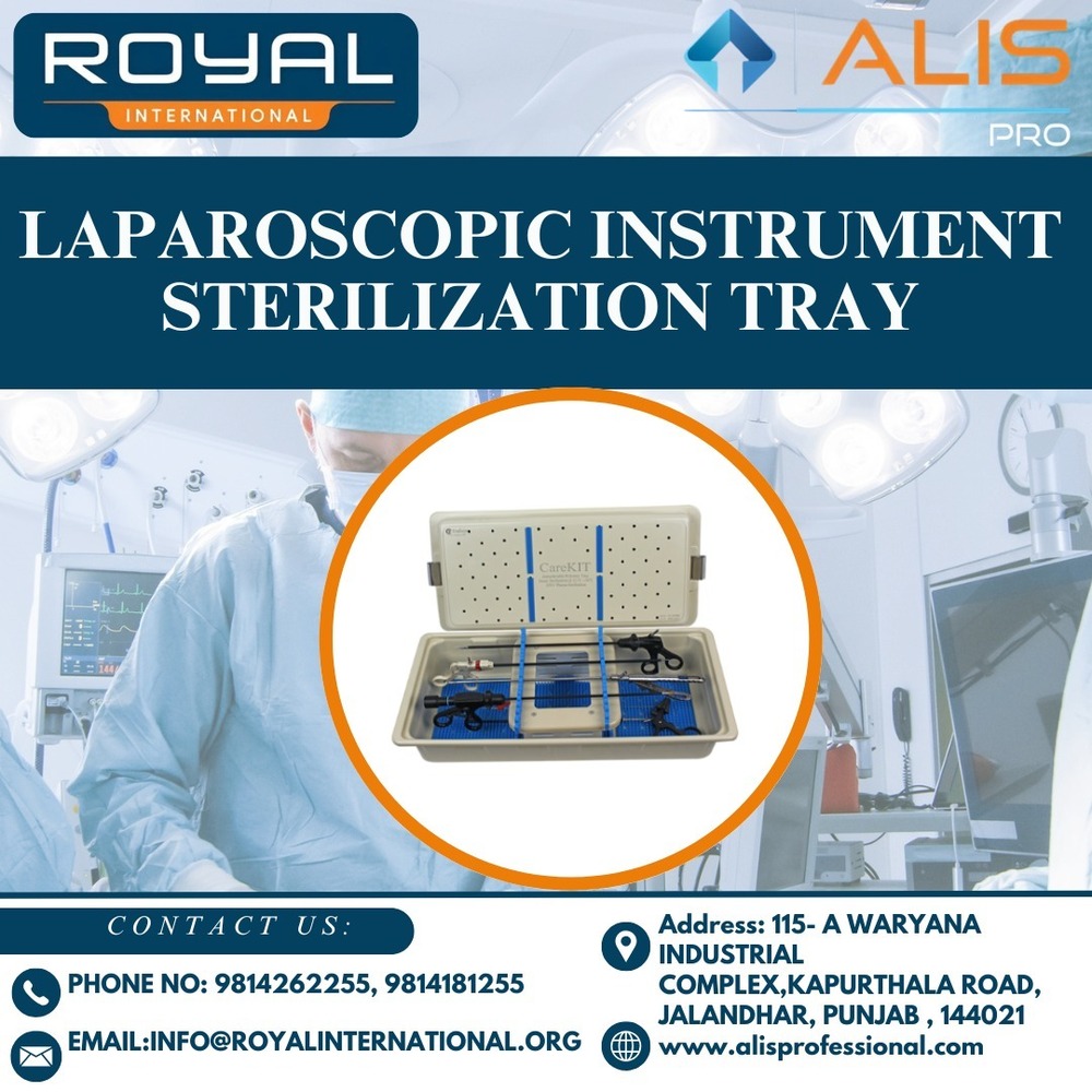 Laparoscopic Instrument Sterilization Tray