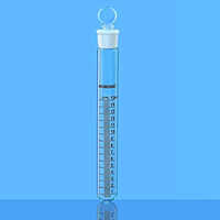 Test Tube Stopper - Quartz Glass, 15 Ml Capacity, 150 Mm Length | Transparent Design, Durable For Chemical Laboratory Use