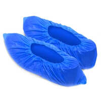 Pvc Shoe Cover - High-quality Pvc , Regular Size, Blue Color, Disposable Design For Laboratory Use, Ideal For Researchers And Scientists