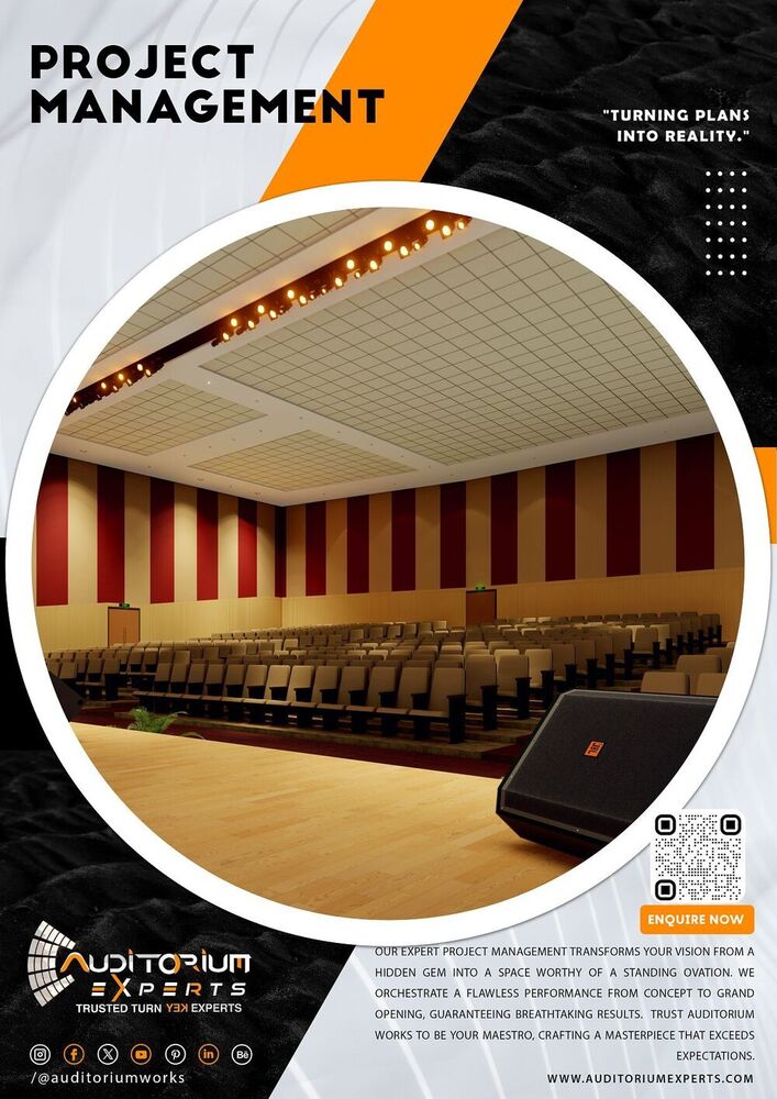 Project Management - Tailored Services For Performance Spaces | Seamless Execution, Unmatched Quality, Complete Client Satisfaction