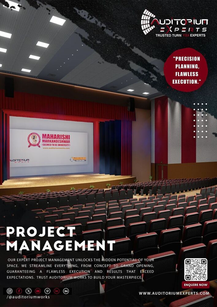 Project Management - Tailored Services For Performance Spaces | Seamless Execution, Unmatched Quality, Complete Client Satisfaction